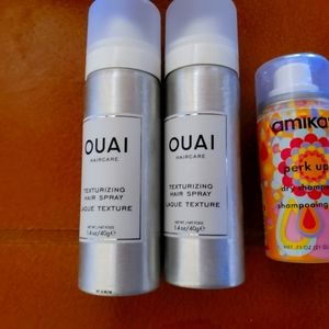 Quai Texture Spray - Travel Size & Amika Dry Shampoo Mini
